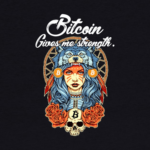 Modern Bitcoin Shaman by CryptoTextile